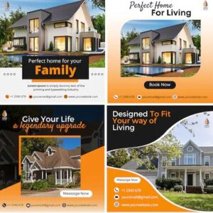 Real Estate Banners (PSD Files)